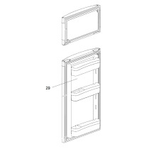 Thetford jääkaapin ovi N4150 / N4175