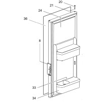 Thetford ovipaneeli T1090 MK 2
