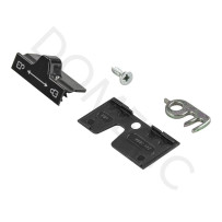 Oven liukusalpa Dometic, mustaharmaa