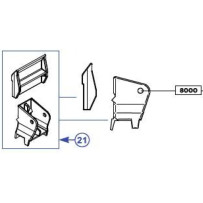 Vaakatangon pää (etu) Thule 8000 Residence / Panorama