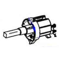 Putken päätyrullapari Thule Omnistor 9200