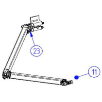 Joustovarren etukiinnikepari Thule Omnistor 6200