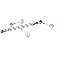 Tukijalan yläkiinnikepari Thule Omnistor 6300