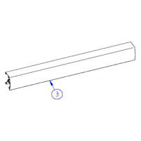 Etupalkki Thule Omnistor 6200 - valkoinen