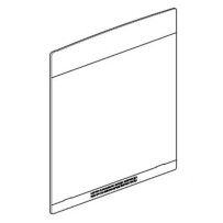 Thetford lieden lasikansi Caprice SOH73xxx, musta