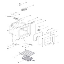 Thetford sytytyskärki ja termoelementti SOG52xxx
