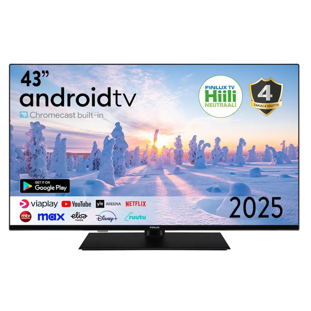 FINLUX 43" G9 4K UHD Android Smart LED TV FINLUX 43" G9 4K UHD Android Smart LED TV