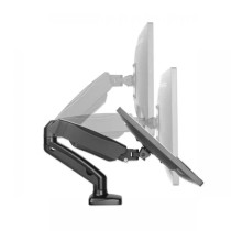 Manhattan Aluminum Gas Spring Single Monitor -pöytäteline näytölle 17-32"