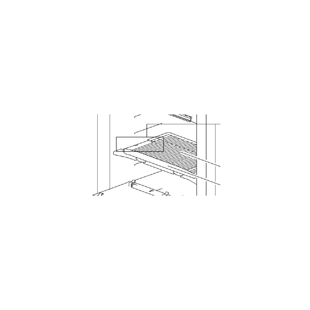 Ritilähylly Thetford 415x250 mm
