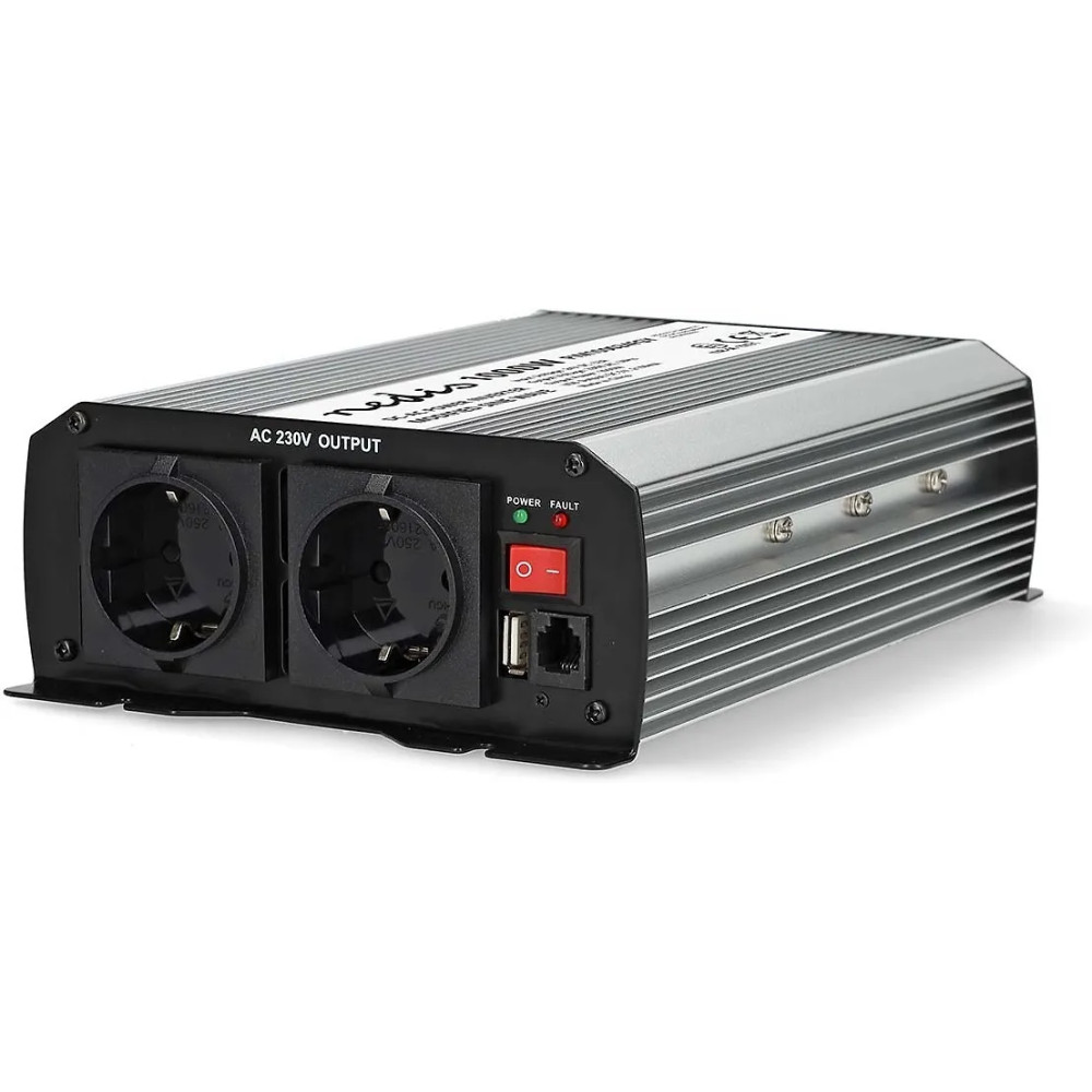 Nedis PIM100024FGY -invertteri, 1000W, 24V Nedis PIM100024FGY -invertteri, 1000W, 24V
