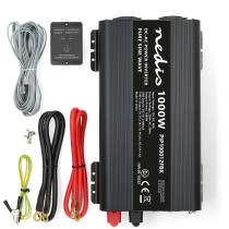Nedis PIP100012FBK -invertteri, 1000W, 12V