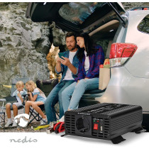 Nedis PIP30012FBK -invertteri, 300W, 12V