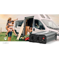 Nedis PIM100012FGY -invertteri, 1000W, 12V