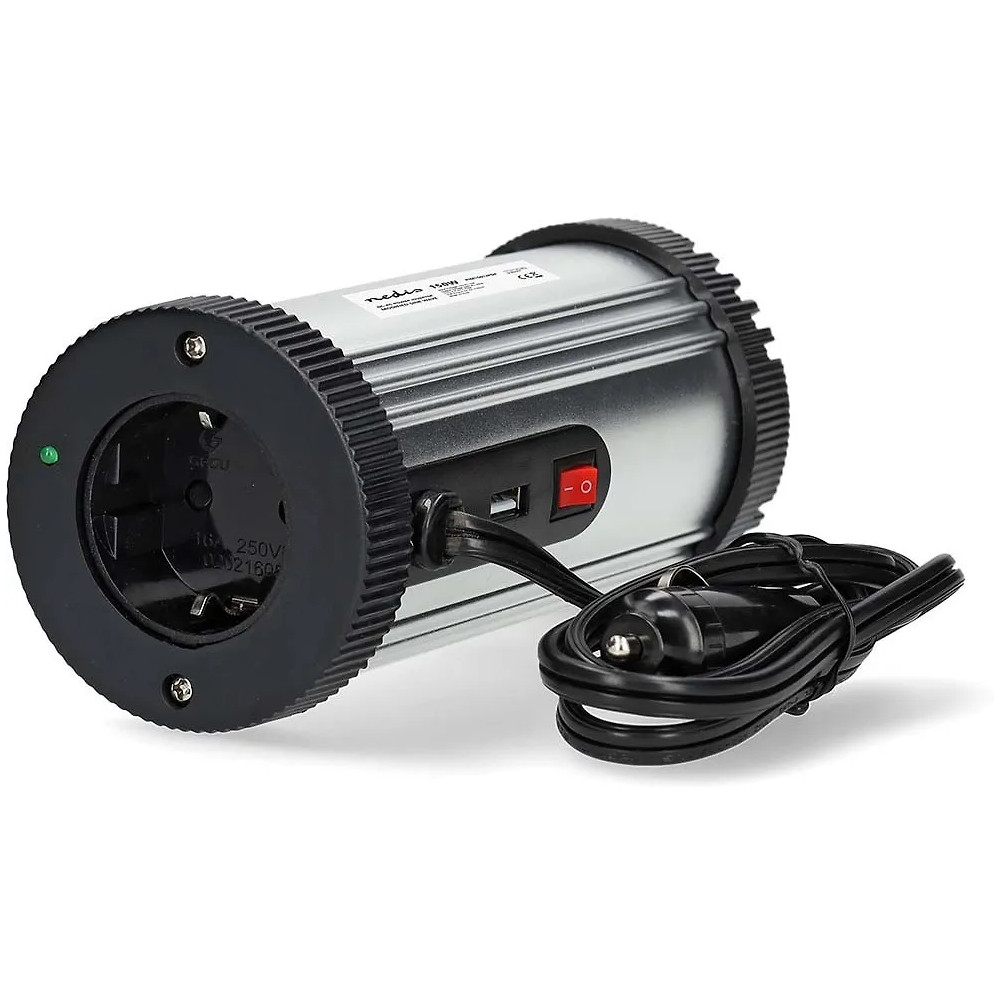 Nedis PIM15012FGY -invertteri, 150W, 12V Nedis PIM15012FGY -invertteri, 150W, 12V