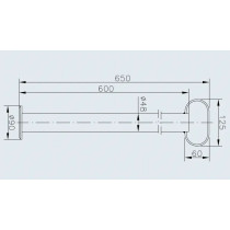 Winterhoff RSR 48-600 -tukijalka, 150 kg