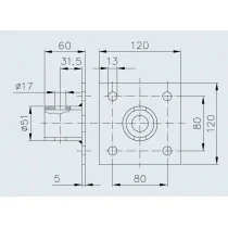 Winterhoff ADAP SF 60 -tukijalan adapteri