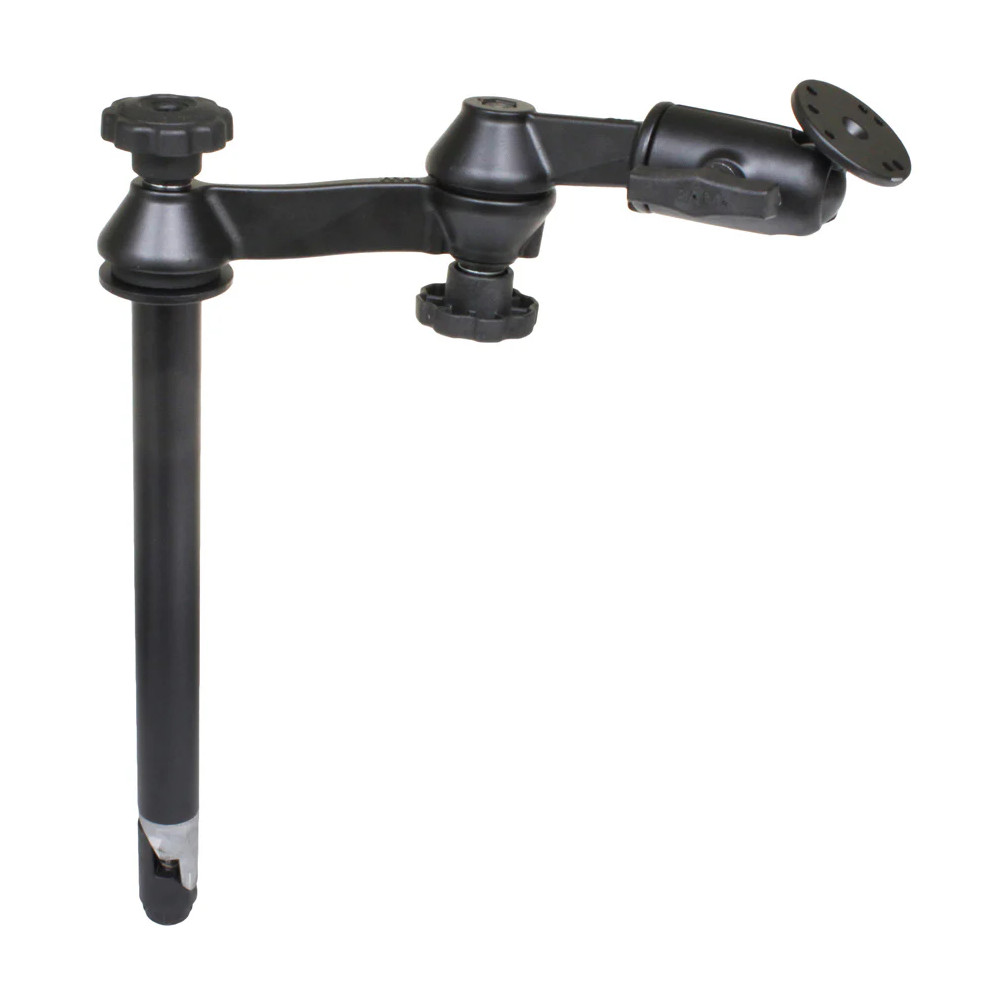 RAM Mounts Tele-Pole 12" -kaksinkertainen kääntövarsi ja pyöreä levy, C-sarja RAM Mounts Tele-Pole 12" -kaksinkertainen kääntövarsi ja pyöreä levy, C-sarja