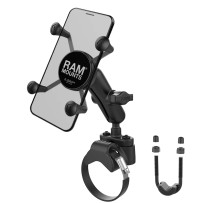 RAM Mounts X-Grip ATV -puhelinpidike ohjaustankokiinnikkeella, B-sarja