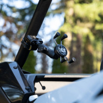 RAM Mounts X-Grip ATV -puhelinpidike ohjaustankokiinnikkeella, B-sarja