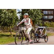Baana Solo -lastenkuljetuskärry yhdelle lapselle