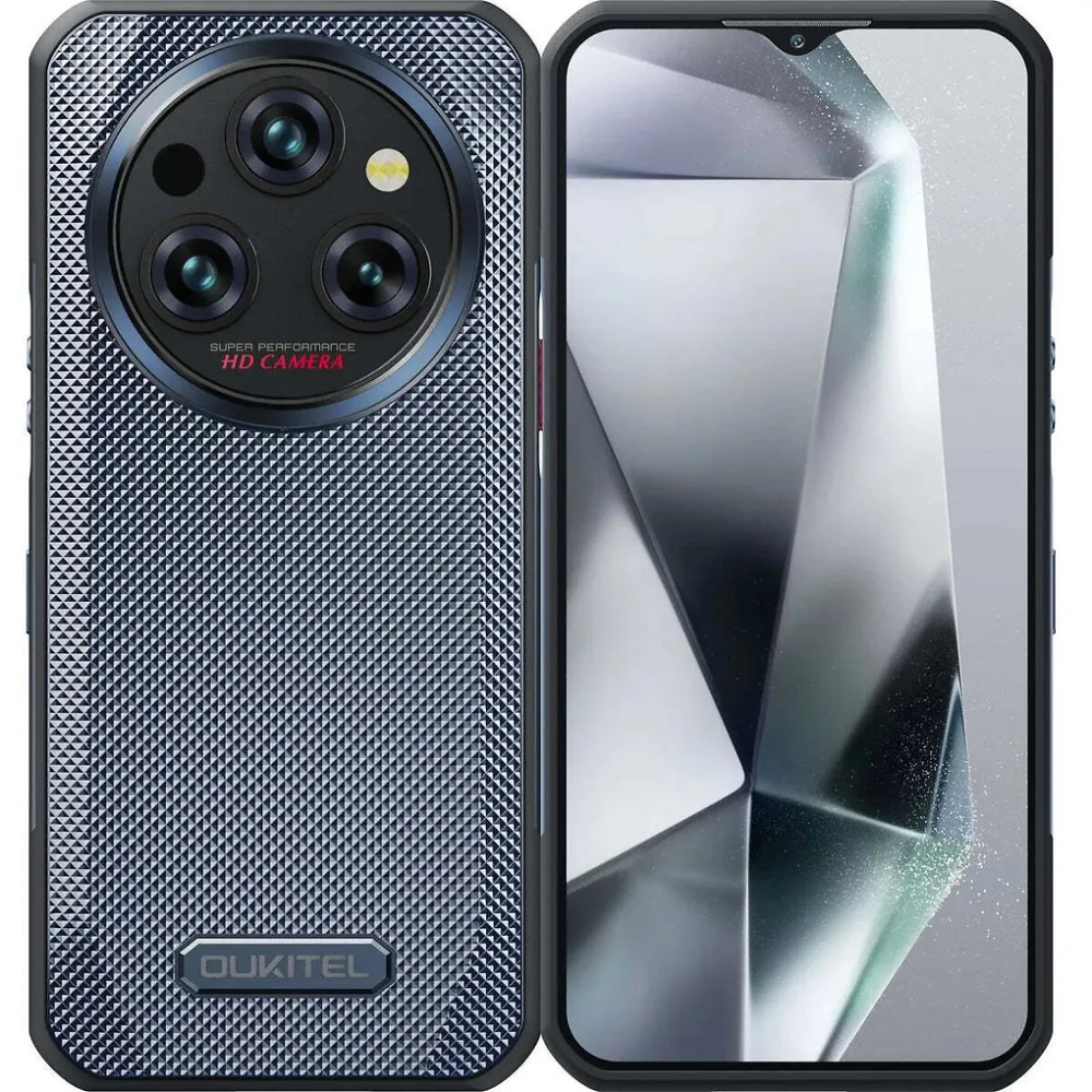 Oukitel WP35S 5G -puhelin, 256/6 Gt, musta