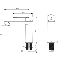 Reich Linnea K -vipusekoitushana, metallirunko