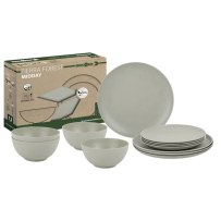 Brunner Pla Tierra Forest -astiasto, 12-osainen