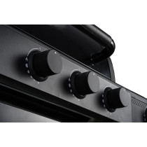Ströme Black BX-Double -kaasu- ja hiiligrilli
