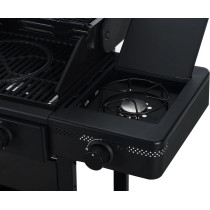 Ströme Black BX-Double -kaasu- ja hiiligrilli
