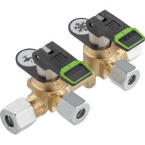 Kaasun sulkuhana kääntövivulla GOK 2x8 mm, pitkä
