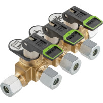 GOK KSV-AB3 kaasun sulkuhana kääntövivulla, lyhyt malli