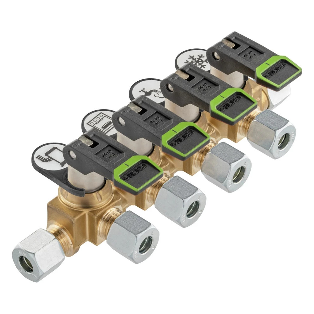 Kaasun sulkuhana kääntövivulla GOK 4x8 mm, lyhyt