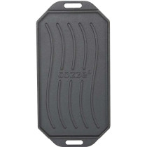 Cozze® Cast Iron Pan -kaksipuoleinen valurautapannu bambualustalla, 330x165 mm