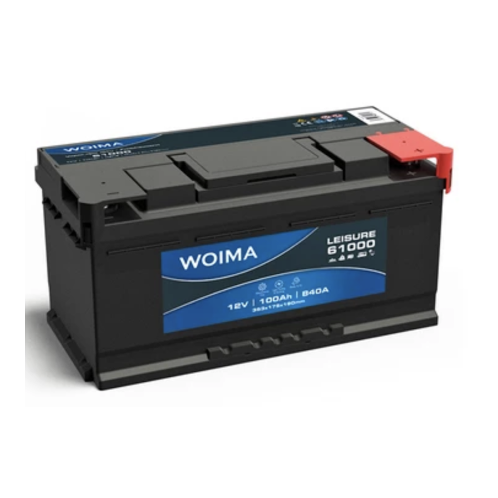 Akku Woima 100Ah 840A(EN) (–/+) 12V