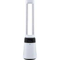 Ströme Gliding Grille Bladeless 2-in-1 -tornituuletin ja ilmanpuhdistin, valkoinen