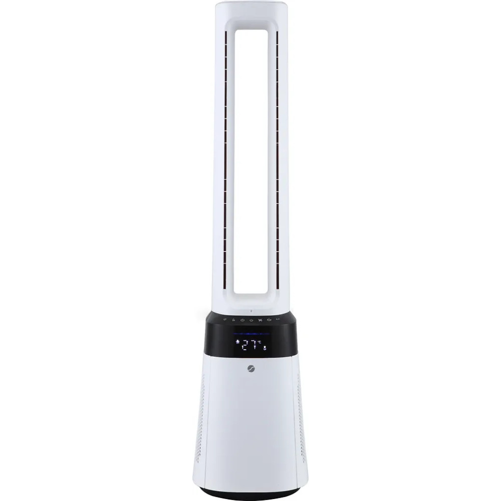 Ströme Gliding Grille Bladeless 2-in-1 -tornituuletin ja ilmanpuhdistin, valkoinen Ströme Gliding Grille Bladeless 2-in-1 -tornituuletin ja ilmanpuhdistin, valkoinen