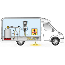 Painesäätimen testauslaite GOK Regulator Check LPG PRO