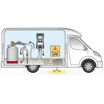 Painesäätimen testauslaite GOK Regulator Check LPG PRO