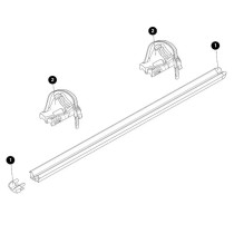 Pyörän kiinnityshihnapari Thule Fatbike Rail