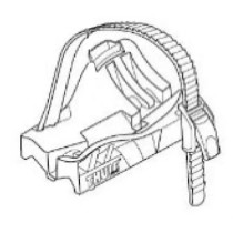 Thule Fatbike Rail -pyörän kiinnityshihnapari