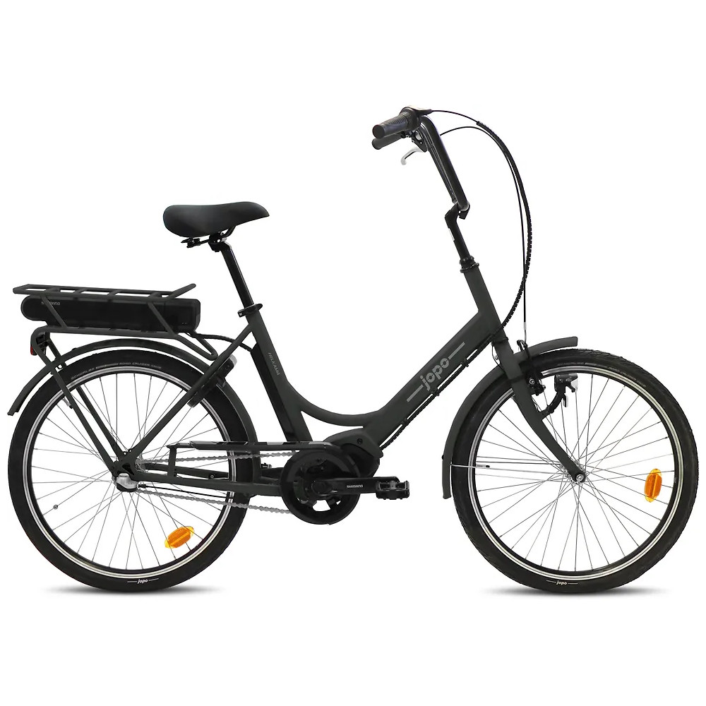 Helkama e-jopo -sähköpyörä, 24", musta