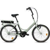 Helkama e-jopo -sähköpyörä, 24", jäkälä