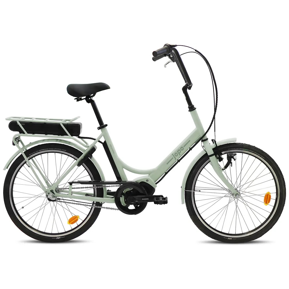 Helkama e-jopo -sähköpyörä, 24", jäkälä Helkama e-jopo -sähköpyörä, 24", jäkälä