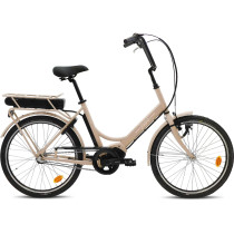 Helkama e-jopo -sähköpyörä, 24", hiekka