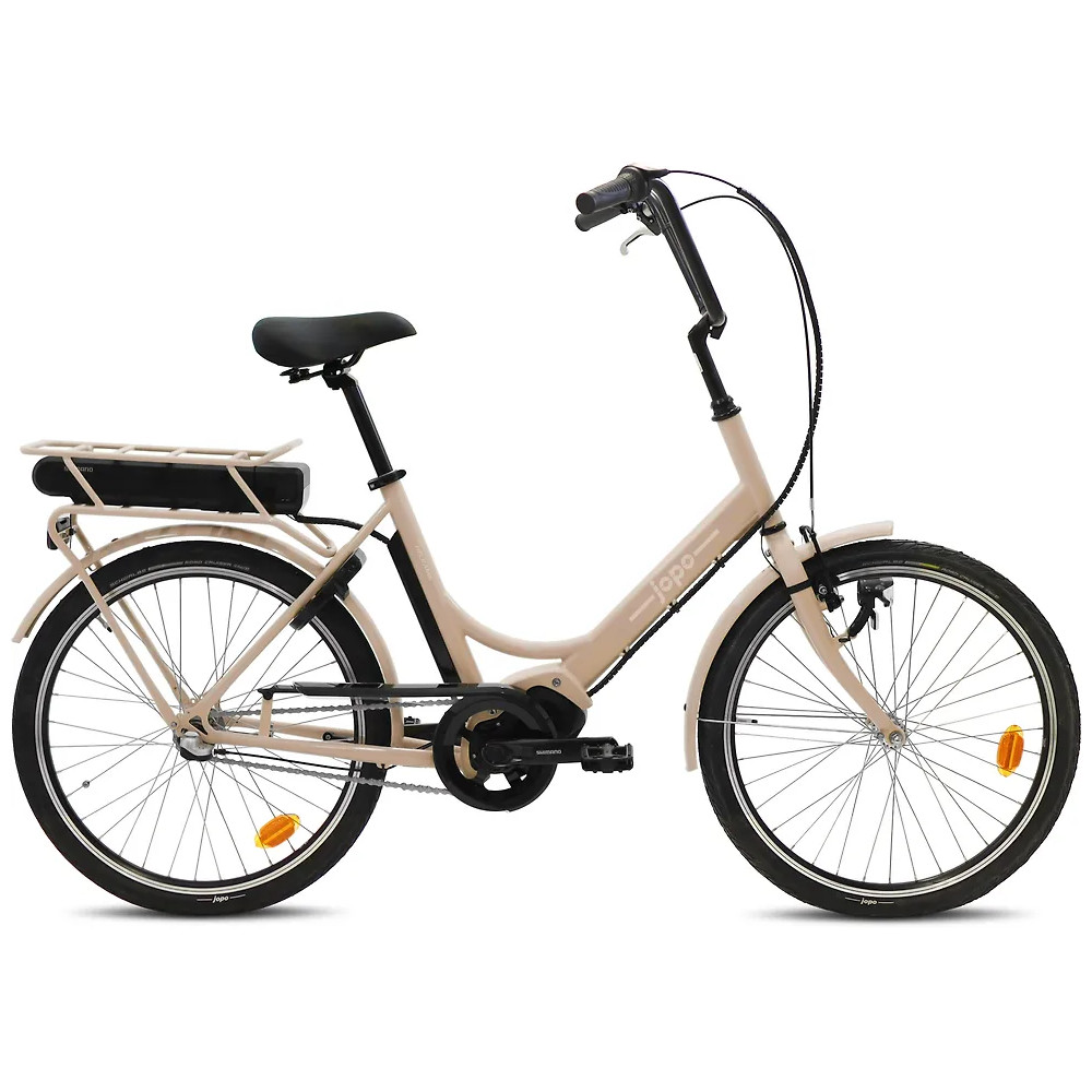 Helkama e-jopo -sähköpyörä, 24", hiekka Helkama e-jopo -sähköpyörä, 24", hiekka