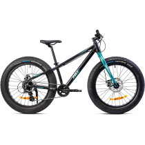 Baana Fat 24" -fatbike, musta