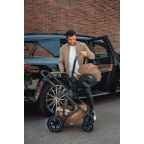 Britax Römer SMILE 5Z LUX -rattaat, warm caramel