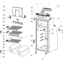 Thetford ritilähylly T1090 / T2090 (iso)