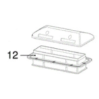Dometic kattoventtiilin kehys Slim-Tower