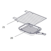 Thetford uunin ritilä SOG52xx / SOV420xx